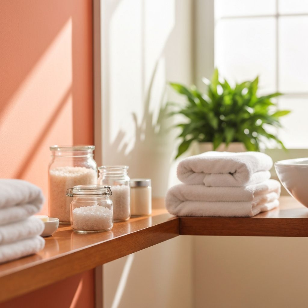 Ambiente relajante de cuidado personal